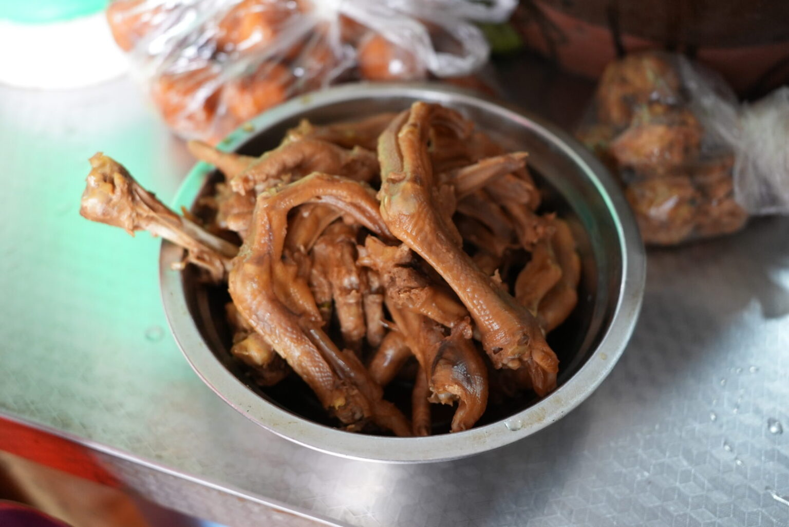 Chicken feet