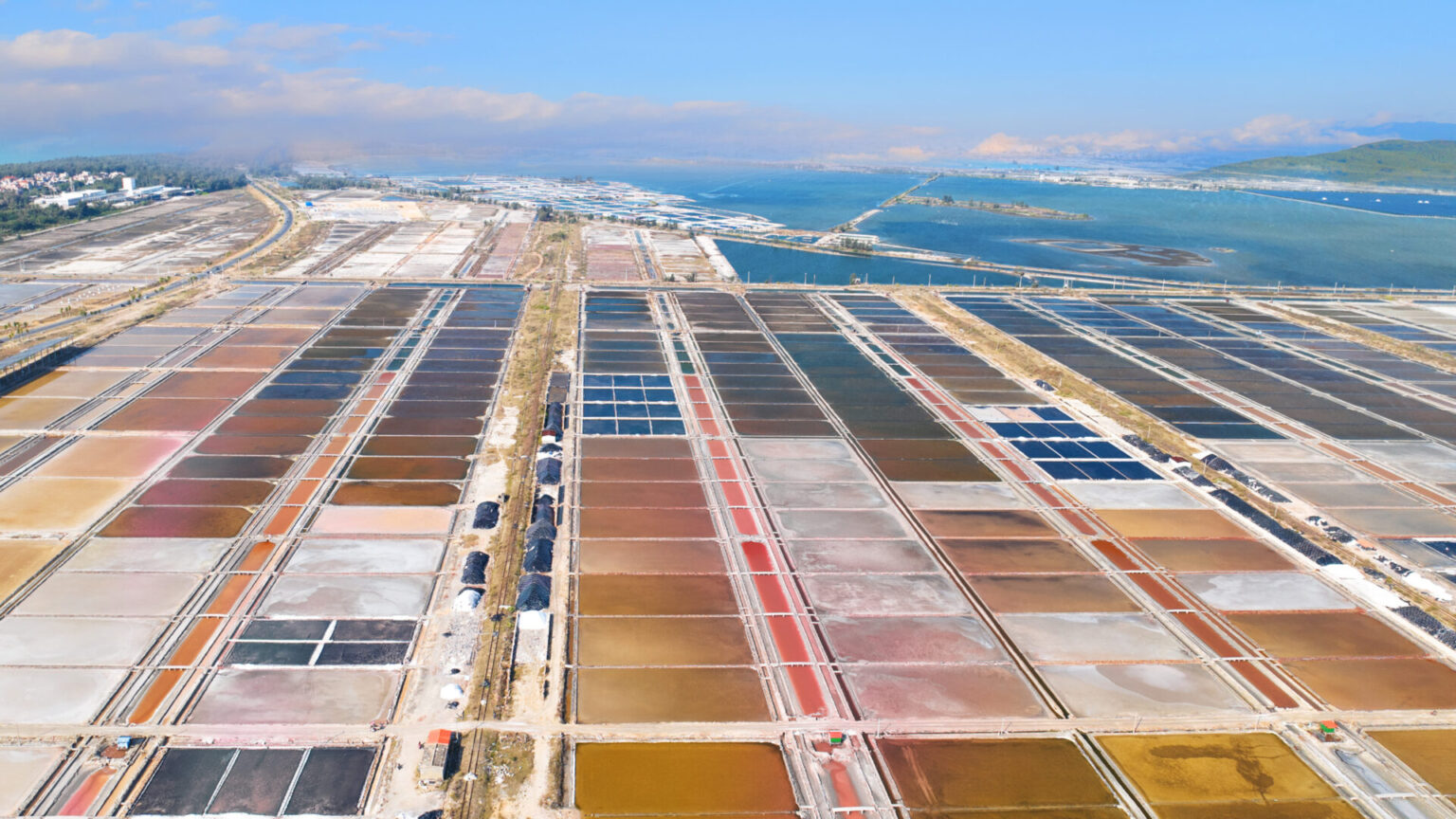 Salt Mines In Central Hainan