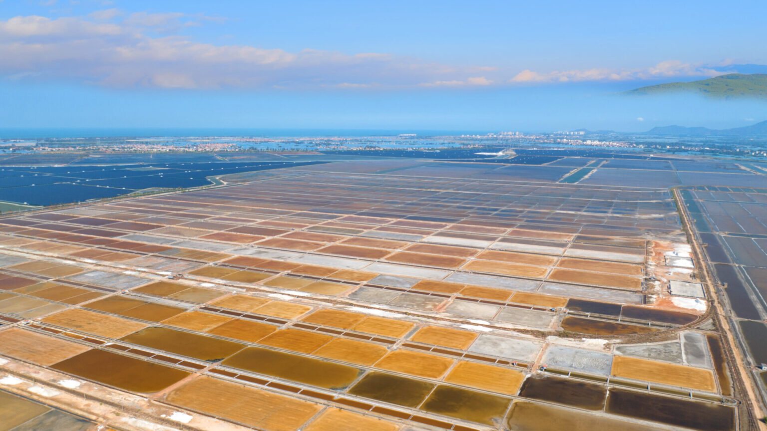 Salt Mines In Central Hainan