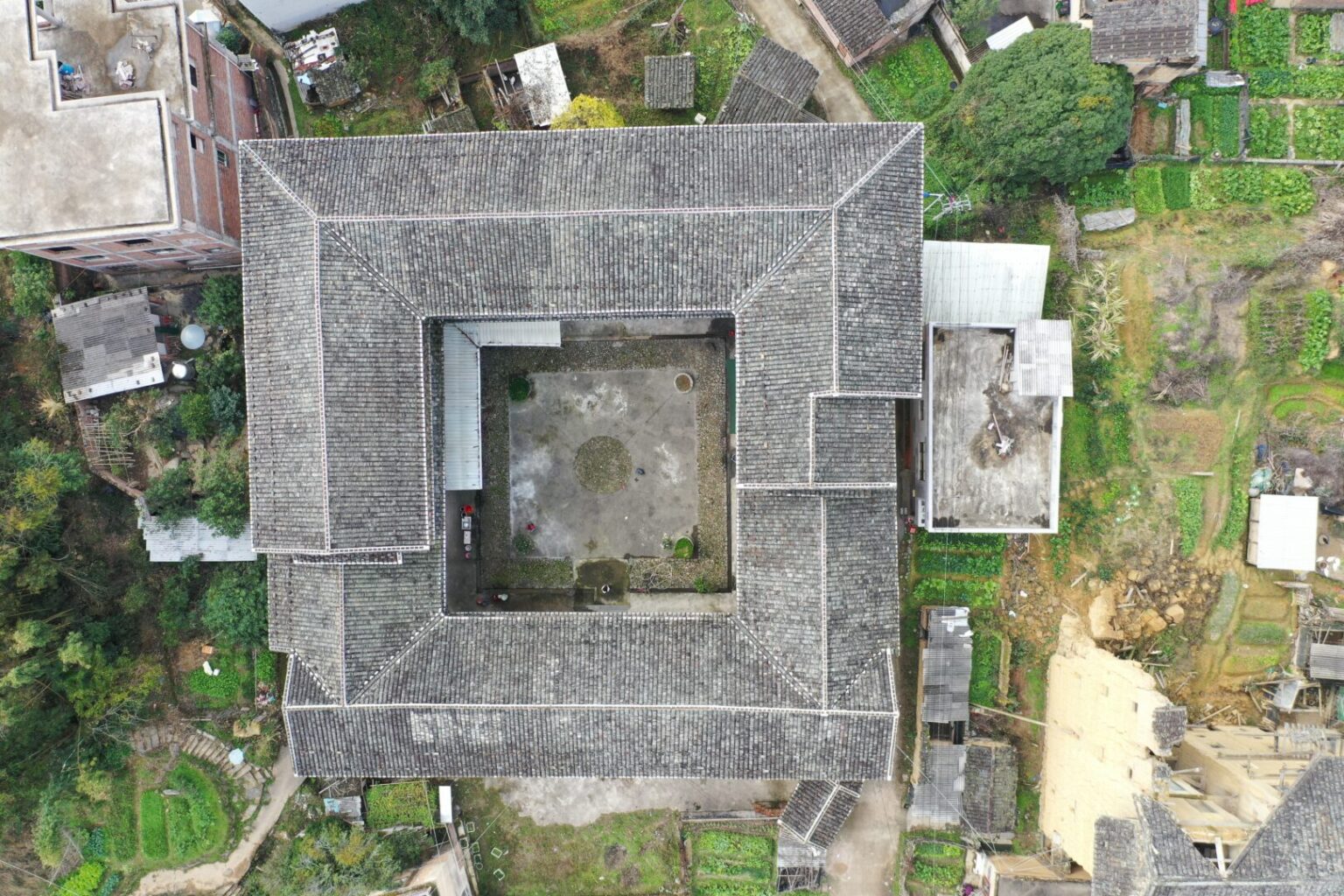 Squared Tulou