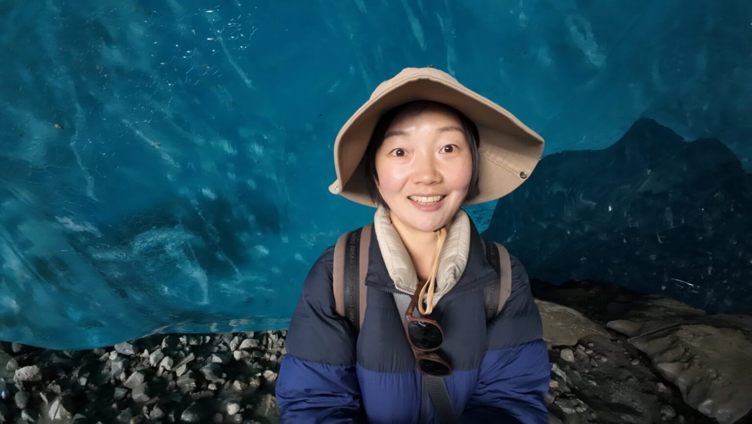 Inside the Glacier Cave