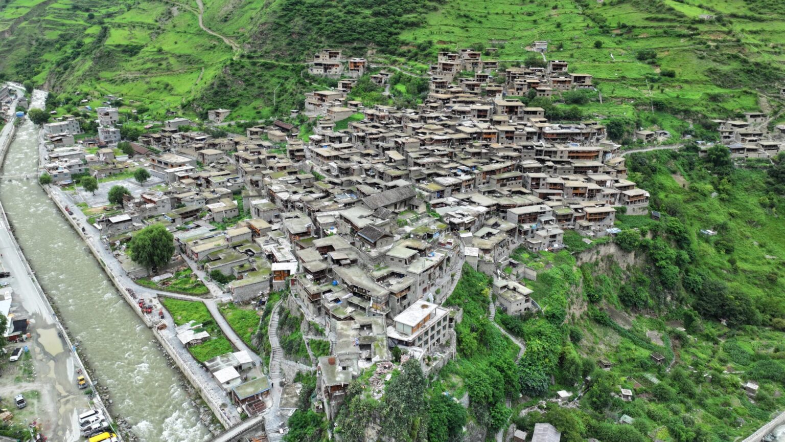 Eya Village from above
