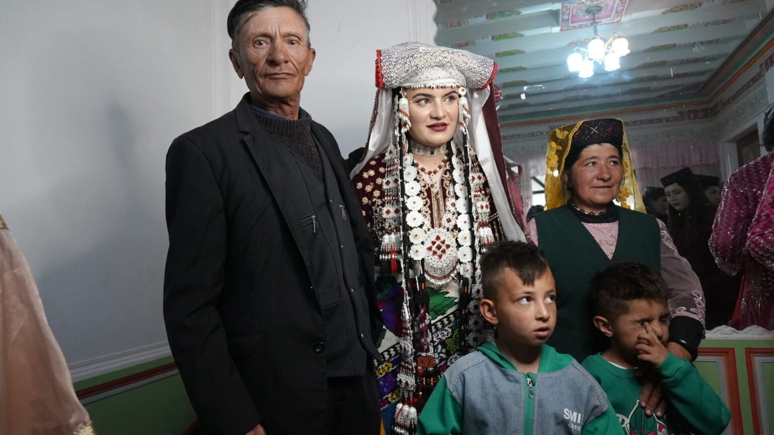 The bride and her father