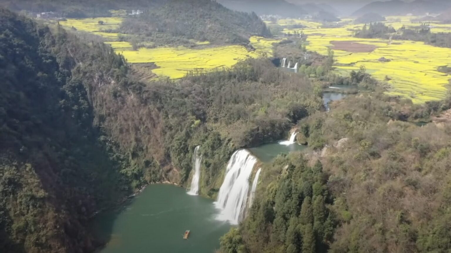 Waterfall in Luoping County