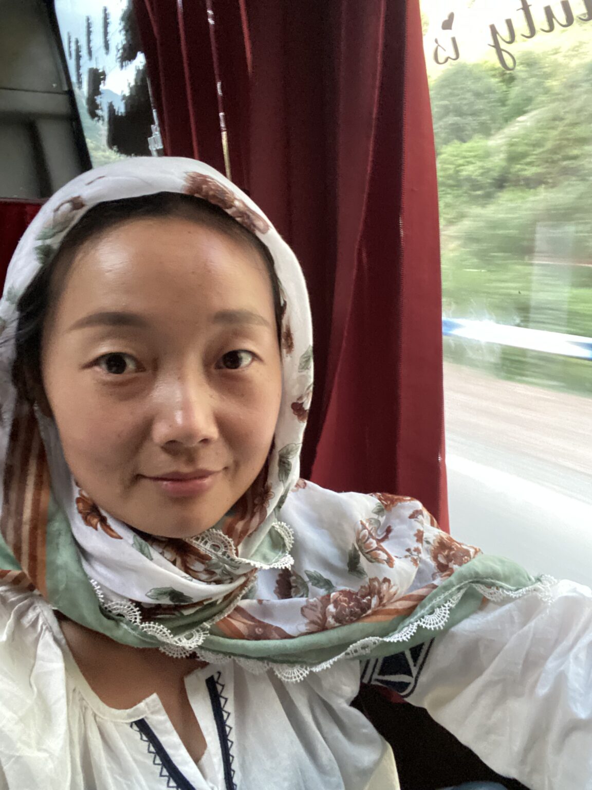 Wearing the headscarf