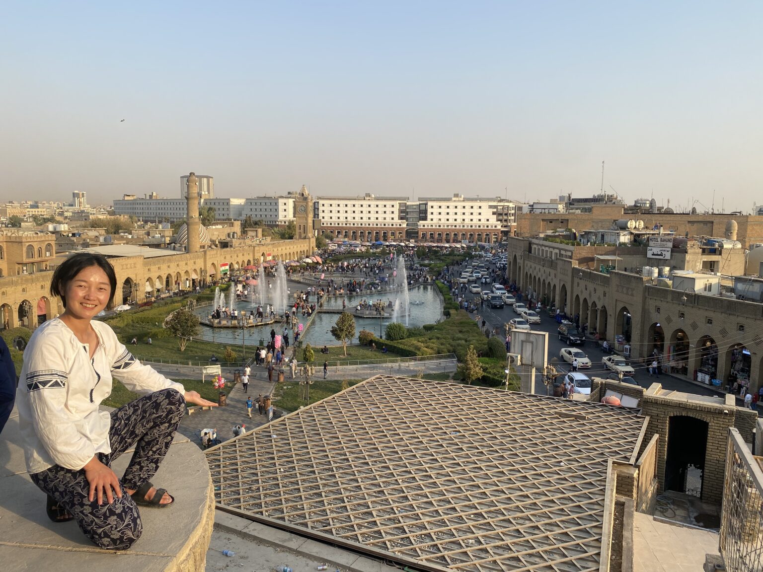 Iconic View of Erbil's City Center